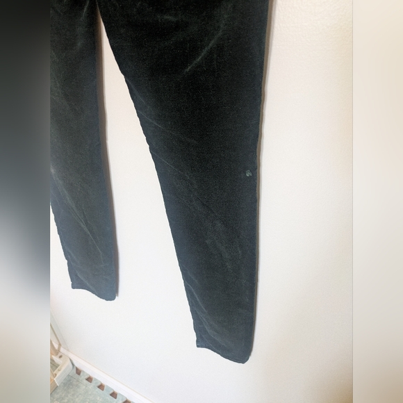 L'AGENCE Velvet Marguerite Skinny Pants Evergreen 25 - Picture 4 of 11